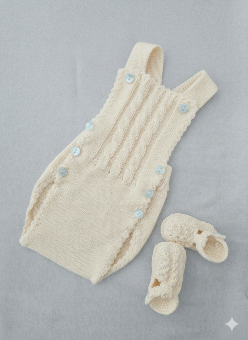 RANITA TIRANTAS HILO BEBÉ