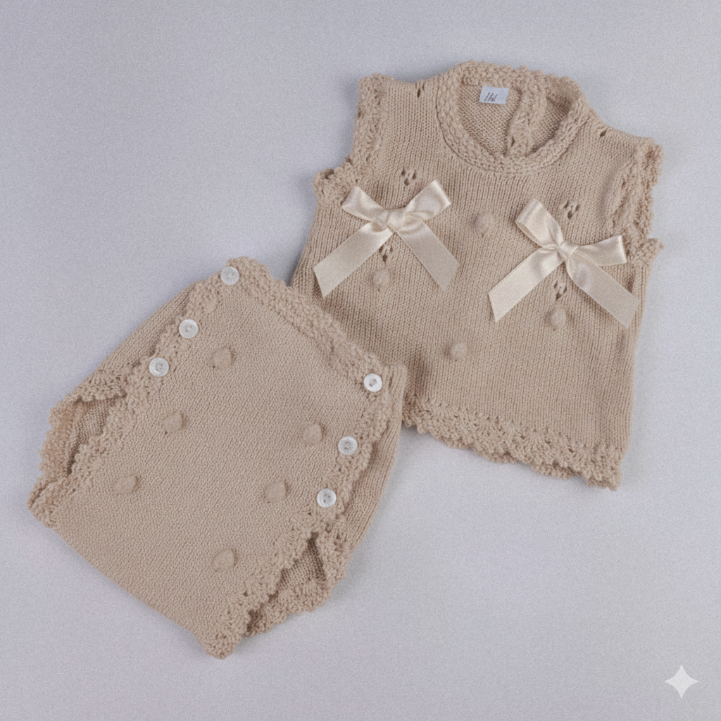 PELELE  DOS PIEZAS BODOQUES HILO