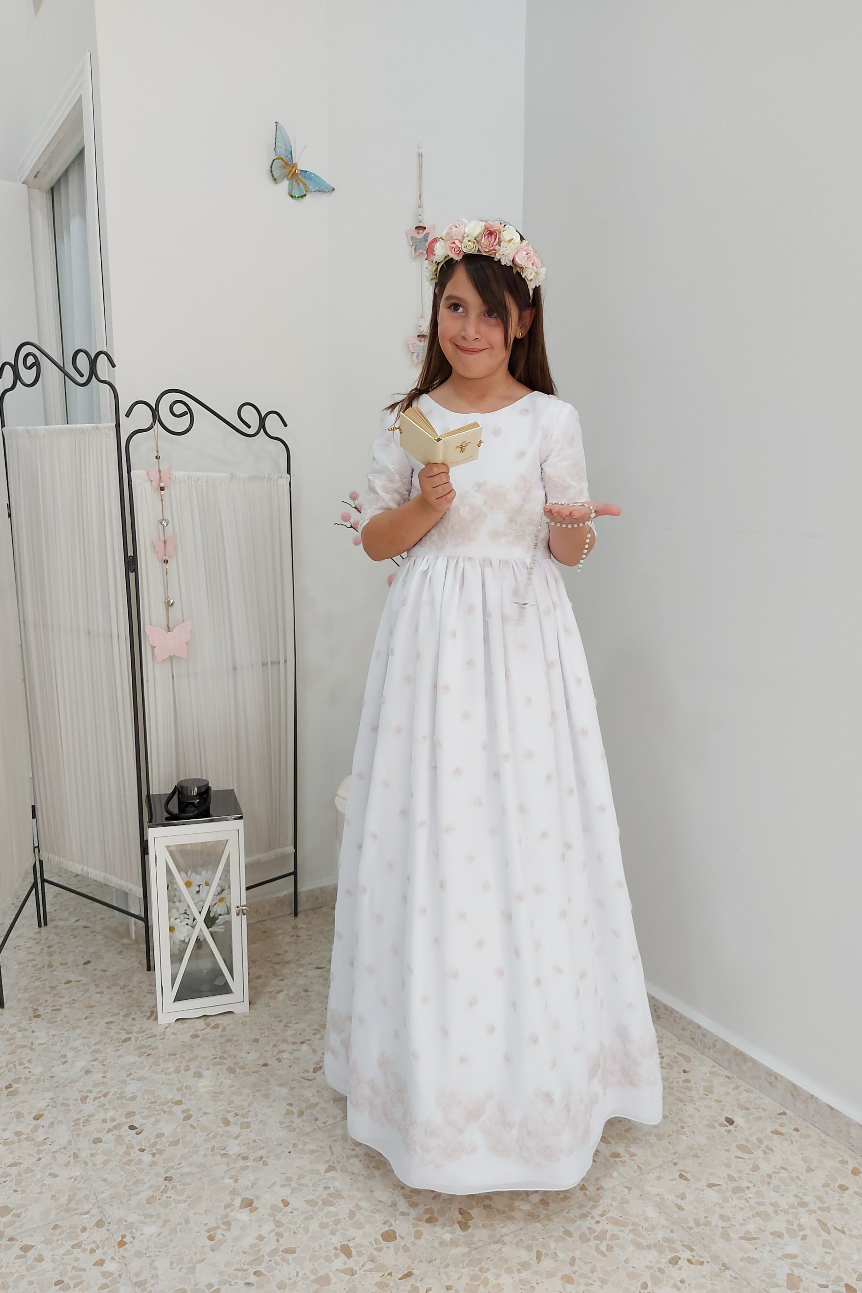Vestido Comunión Floral