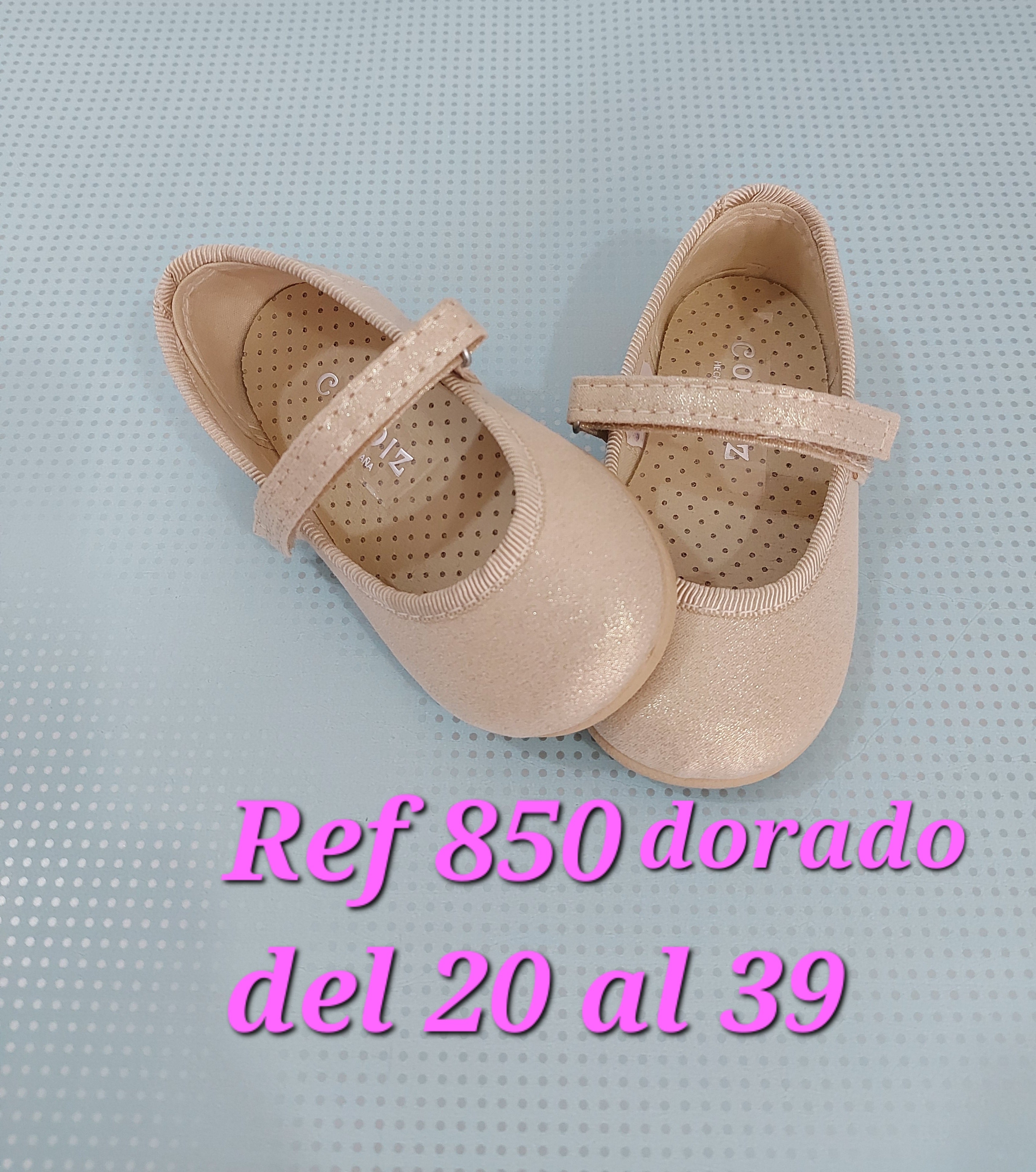 zapato niña suela