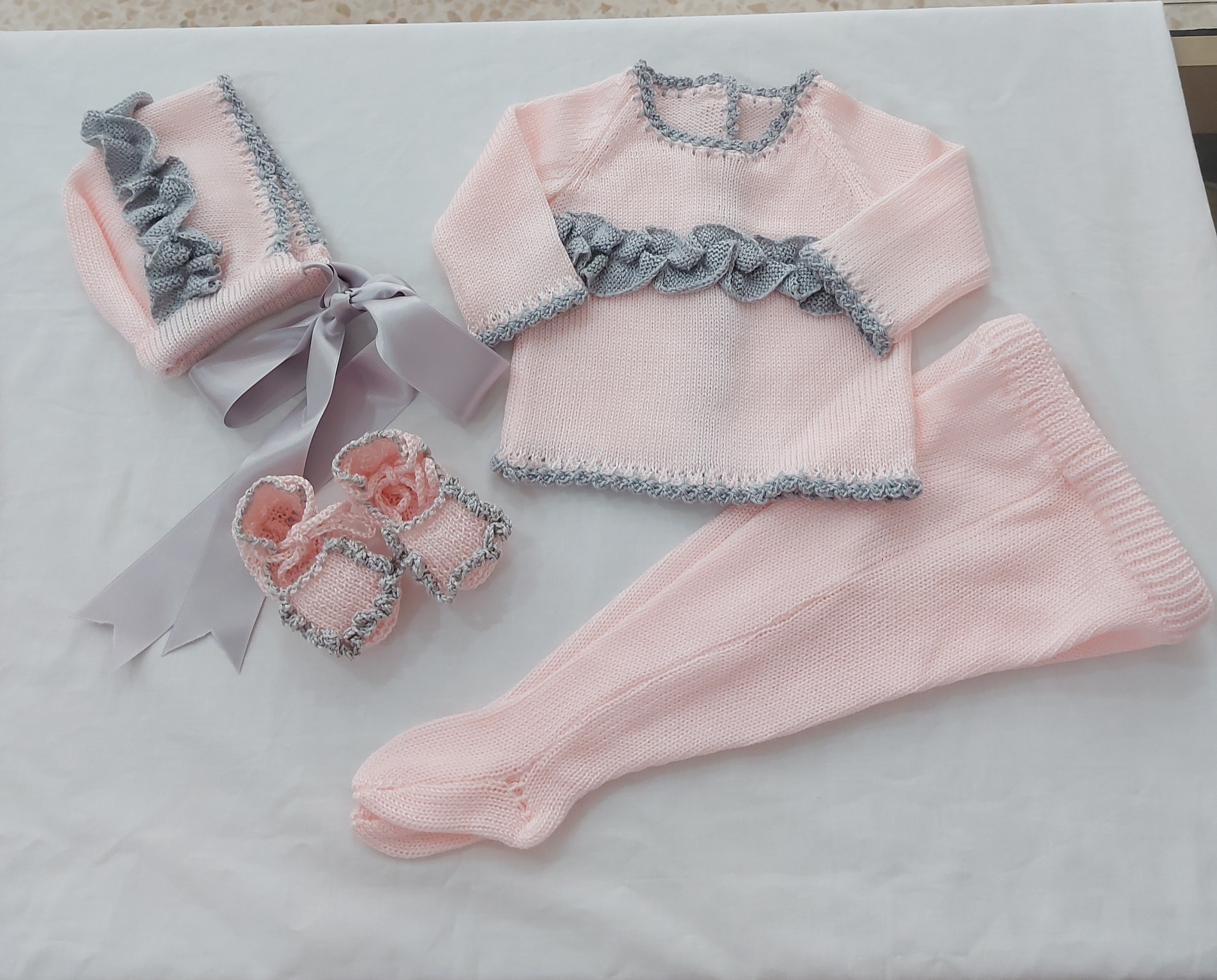 Conjunto 3 piezas lana
