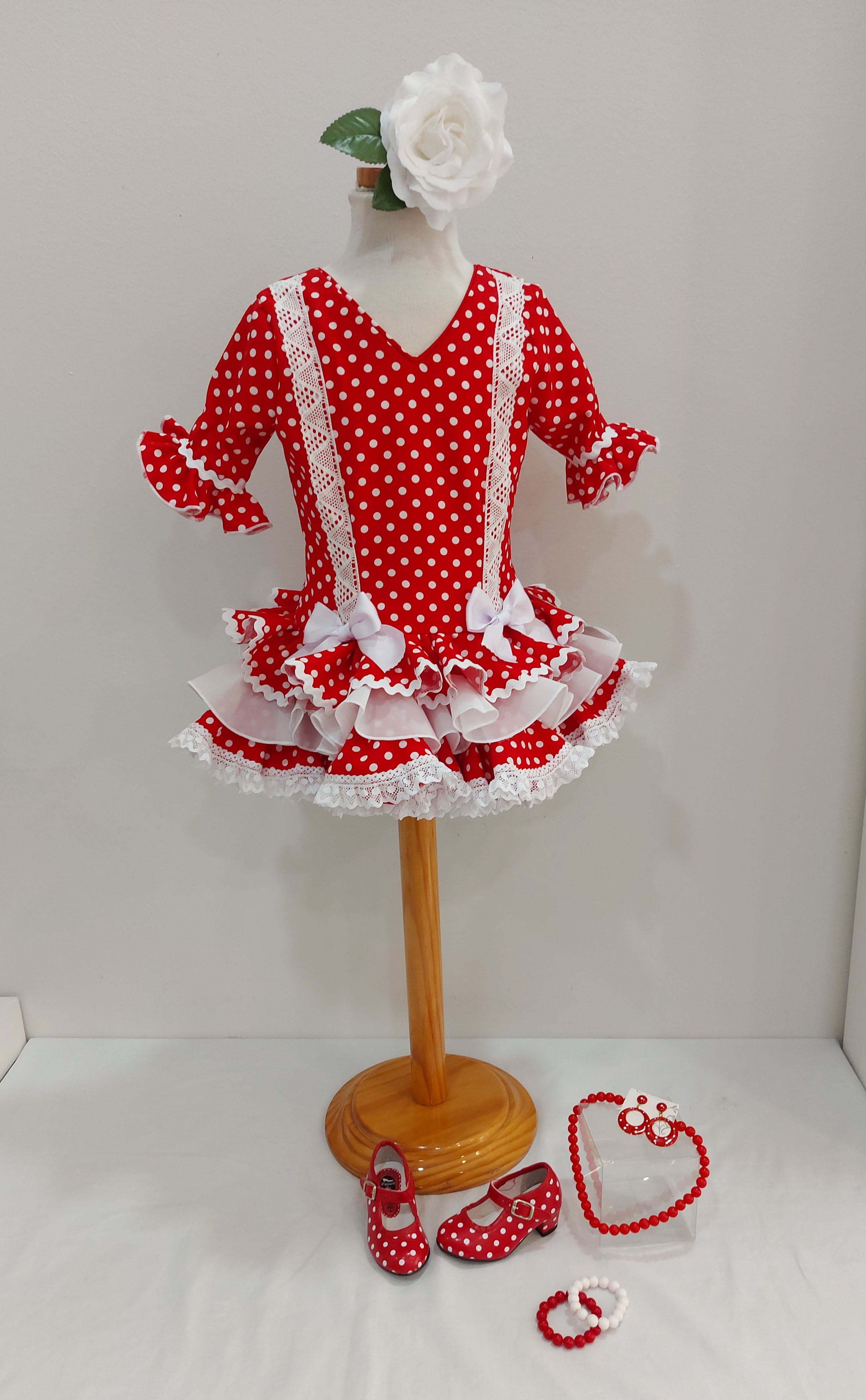 VESTIDO FLAMENCA LUNAR