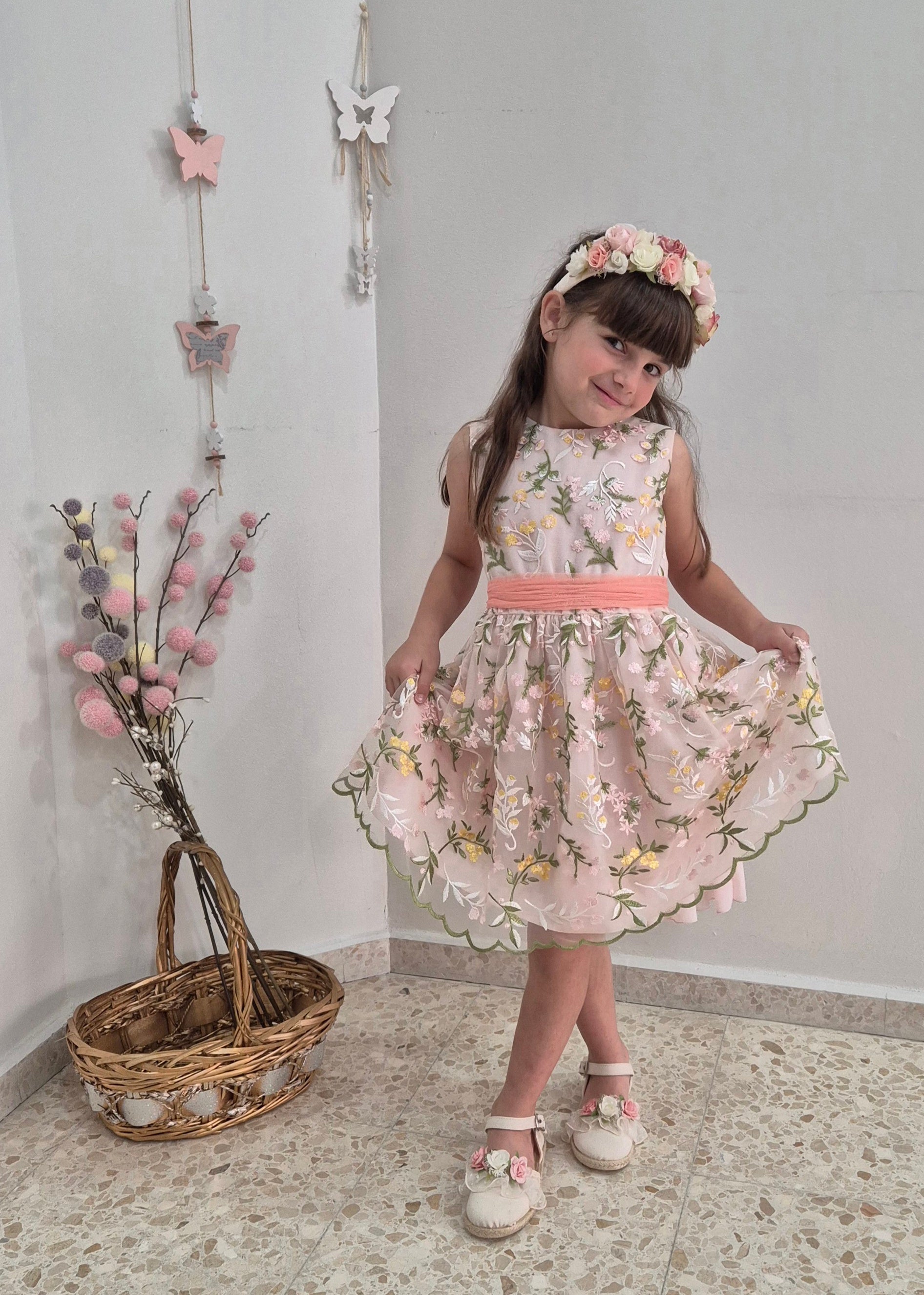 OUTLET VESTIDO FLORES