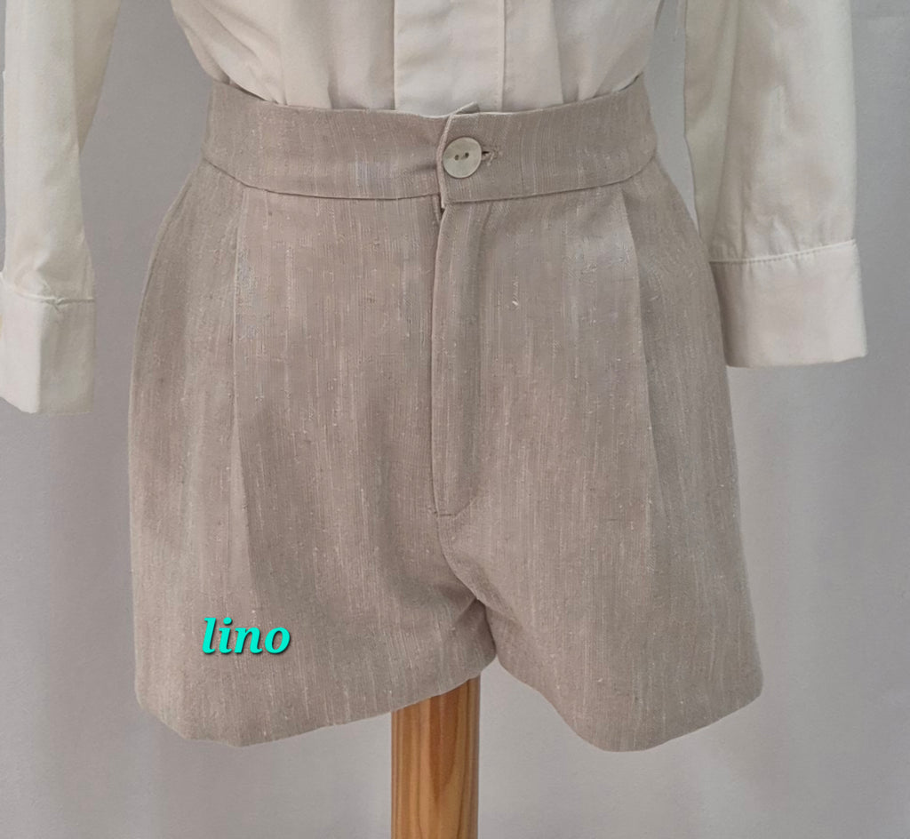 PANTALON BERMUDA LINO CEREMONIA