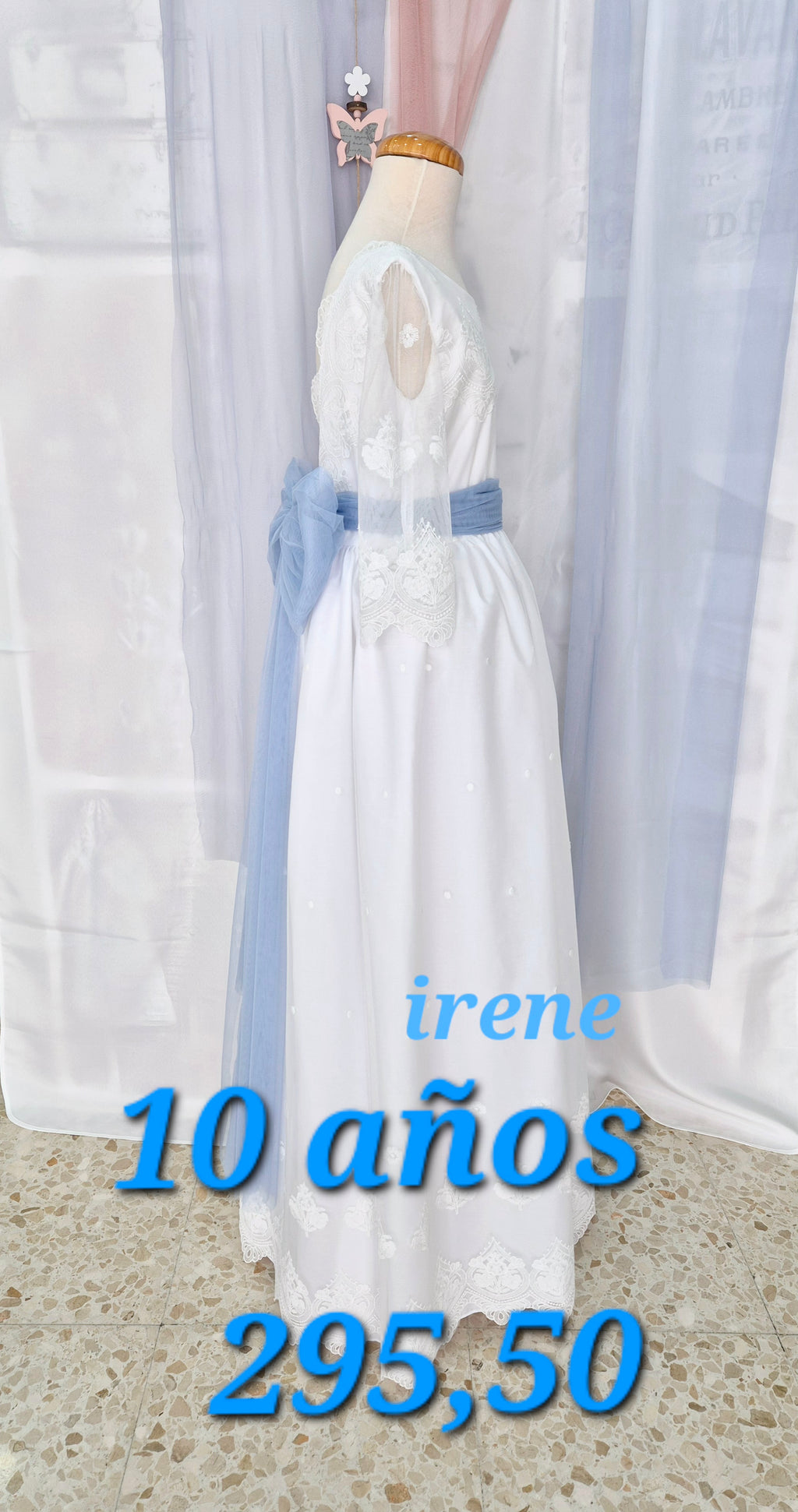 VESTIDO COMUNIÓN IRENE OUTLET