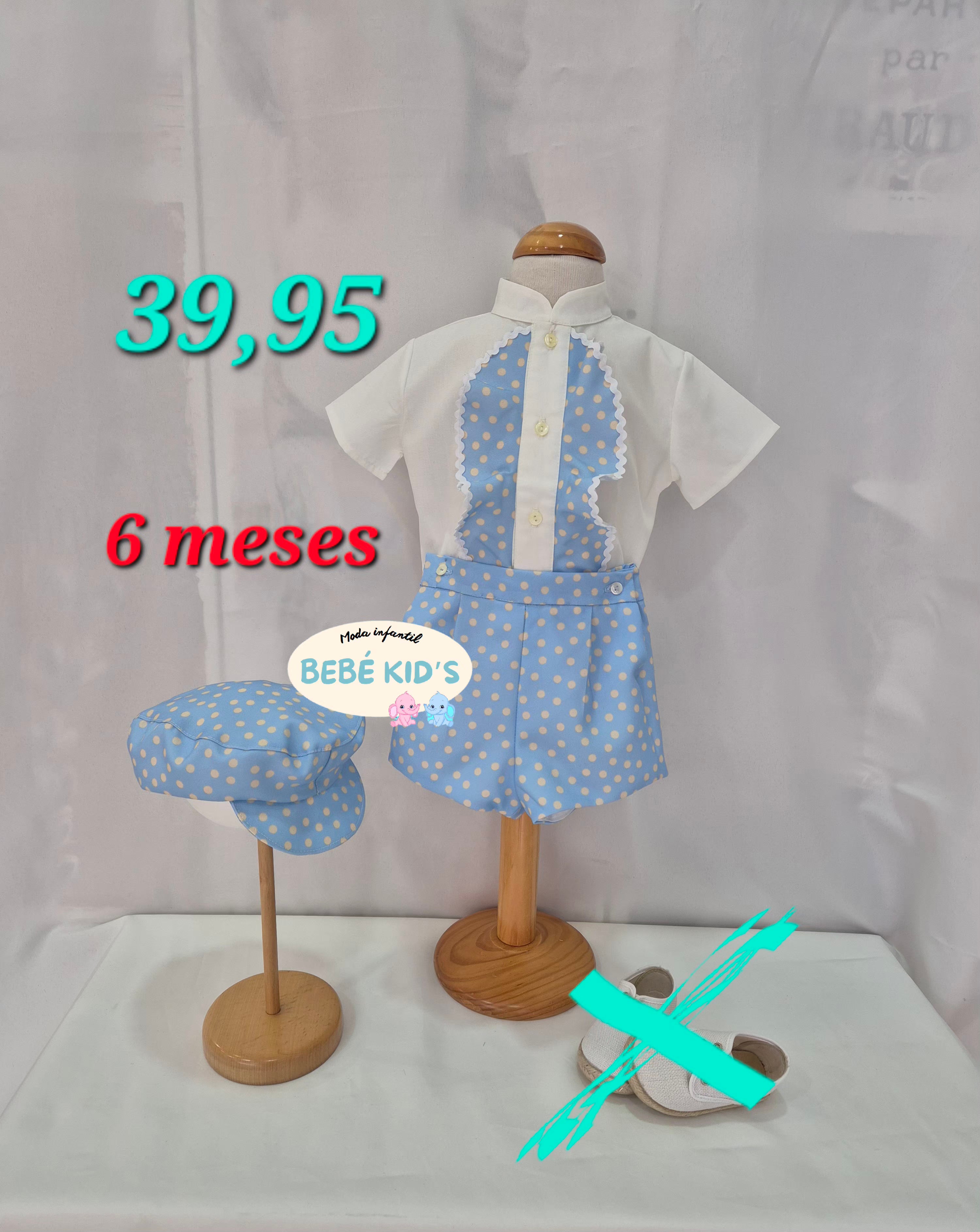 OUTLET CONJUNTO FLAMENCO MAS GORRA