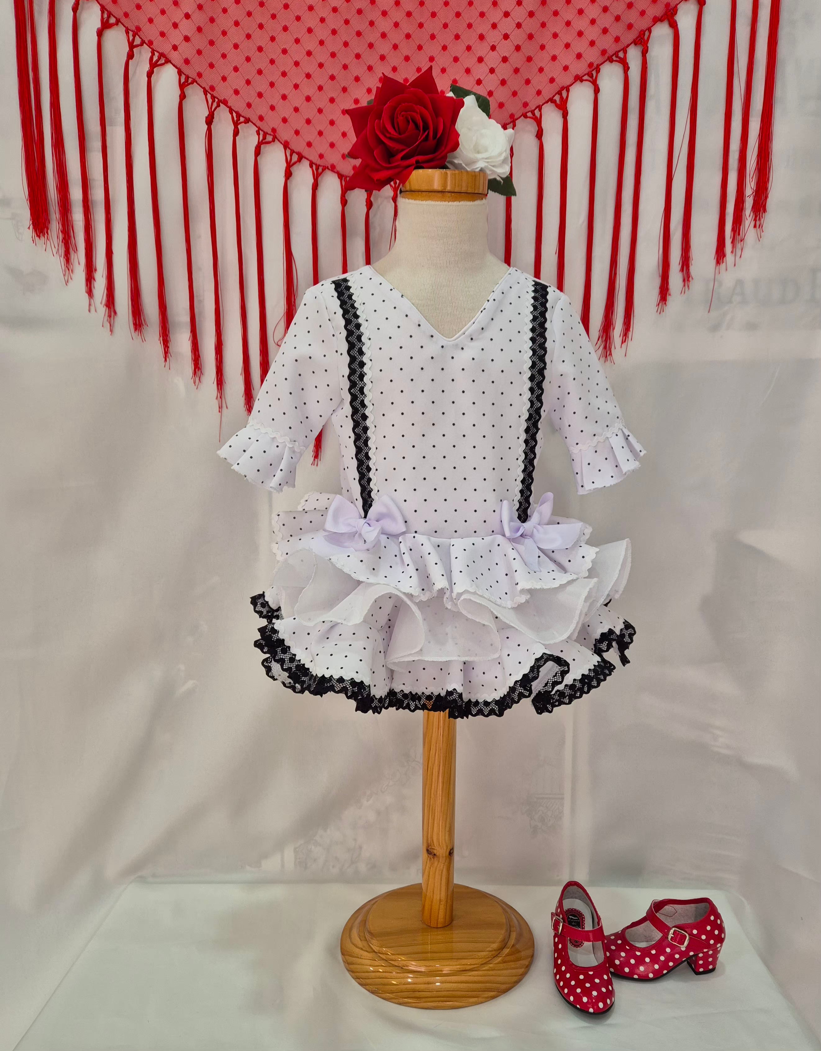 VESTIDO FLAMENCA LUNAR