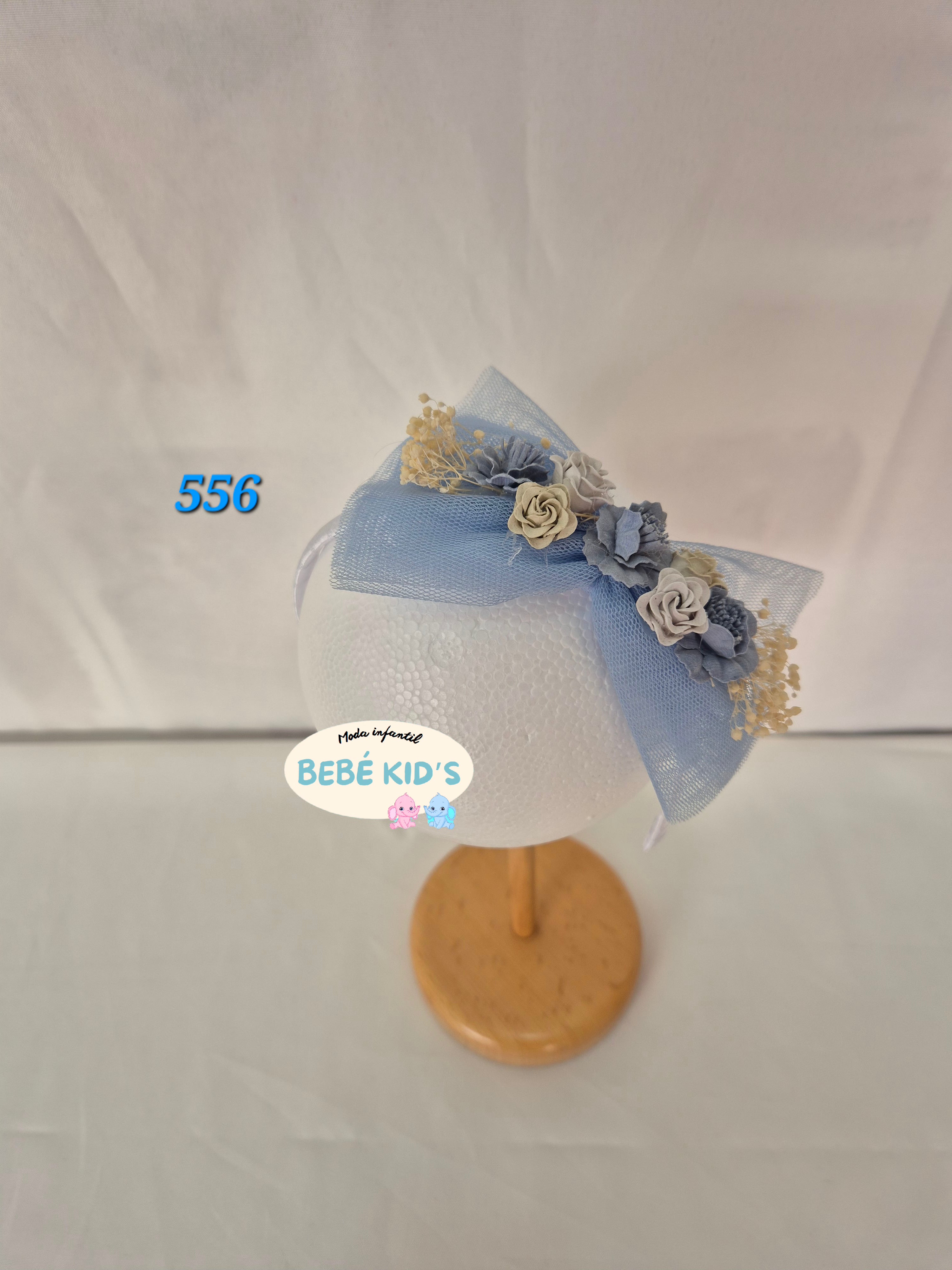 Diadema tul flor 557 tocados