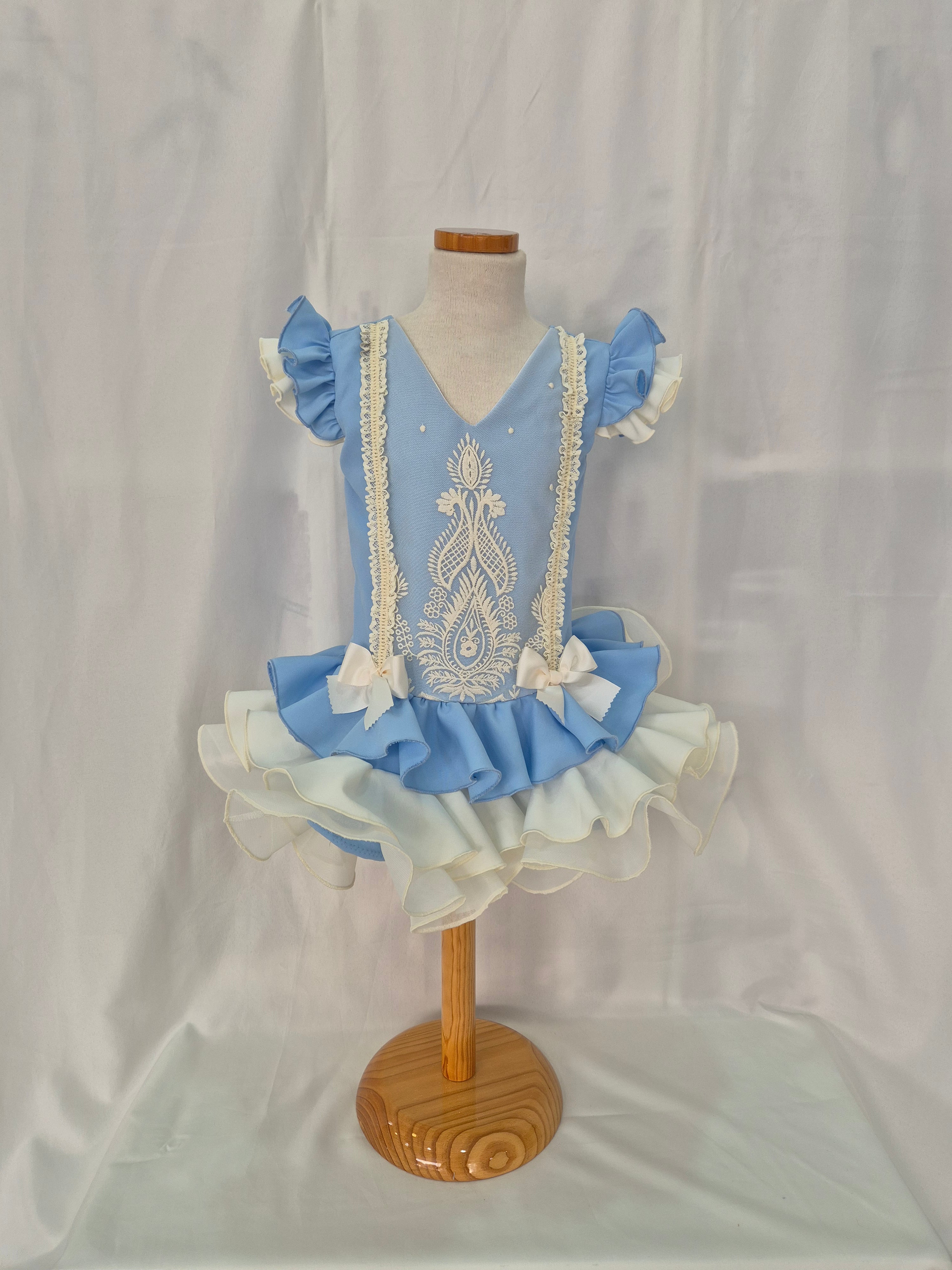 VESTIDO FLAMENCA BORDADO