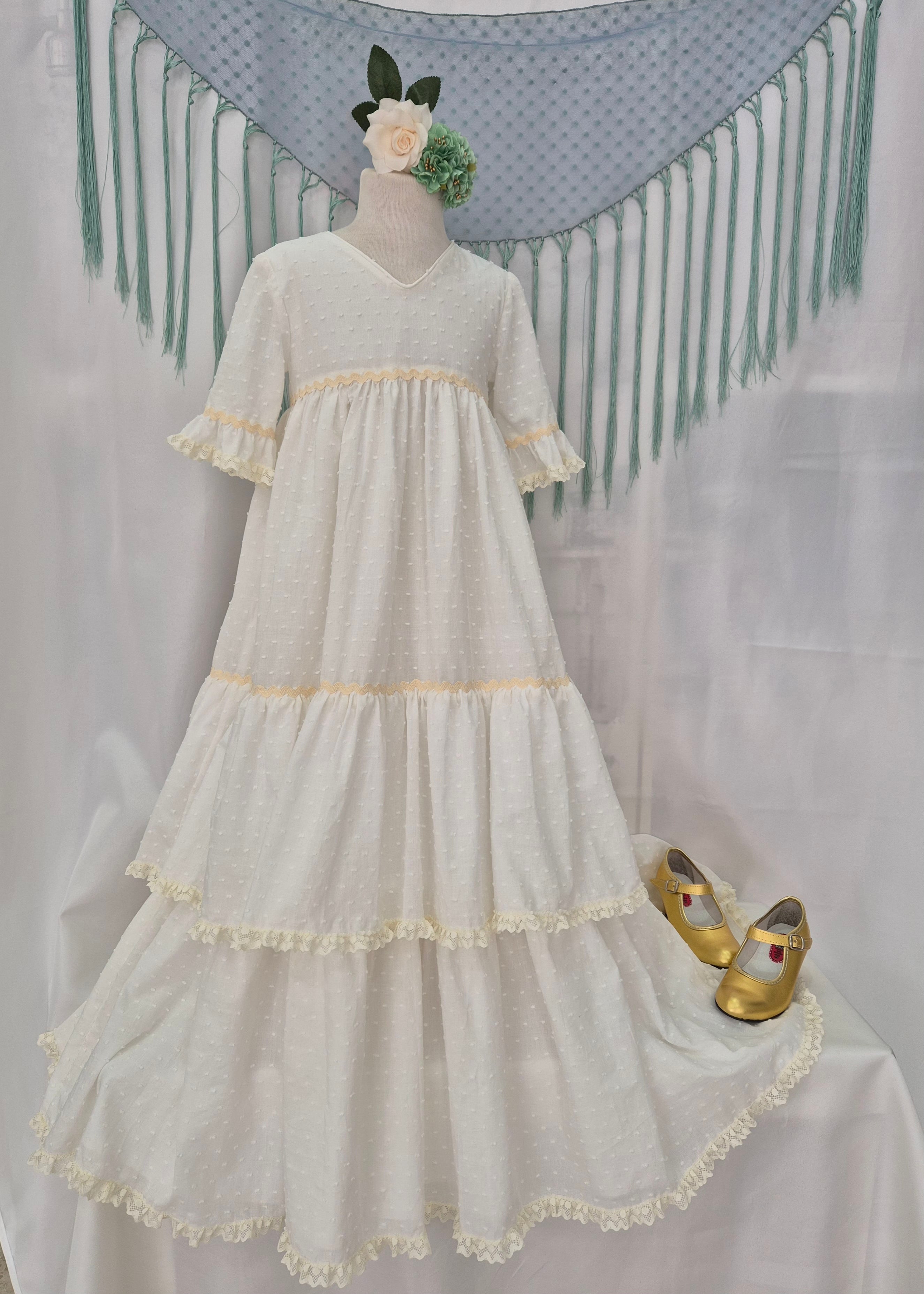 BATA FLAMENCA PLUMETY