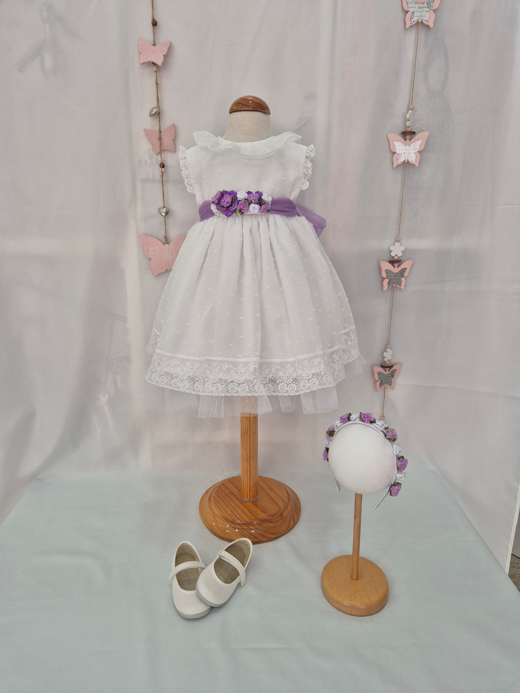 VESTIDO ABRIL SIN MANGAS ESPALDA PICO CEREMONIA