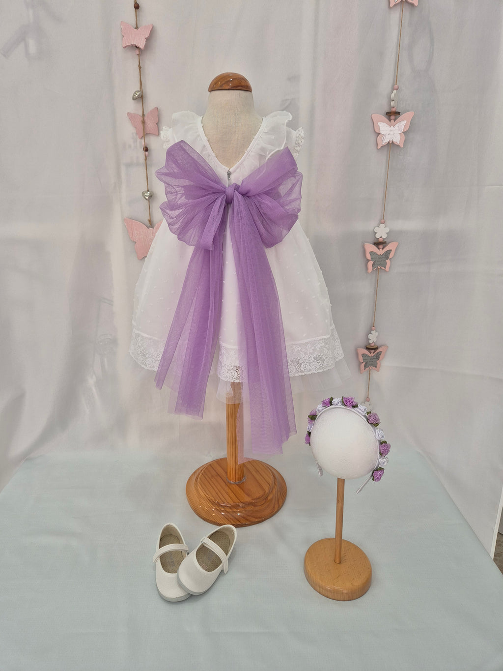 VESTIDO ABRIL SIN MANGAS ESPALDA PICO CEREMONIA