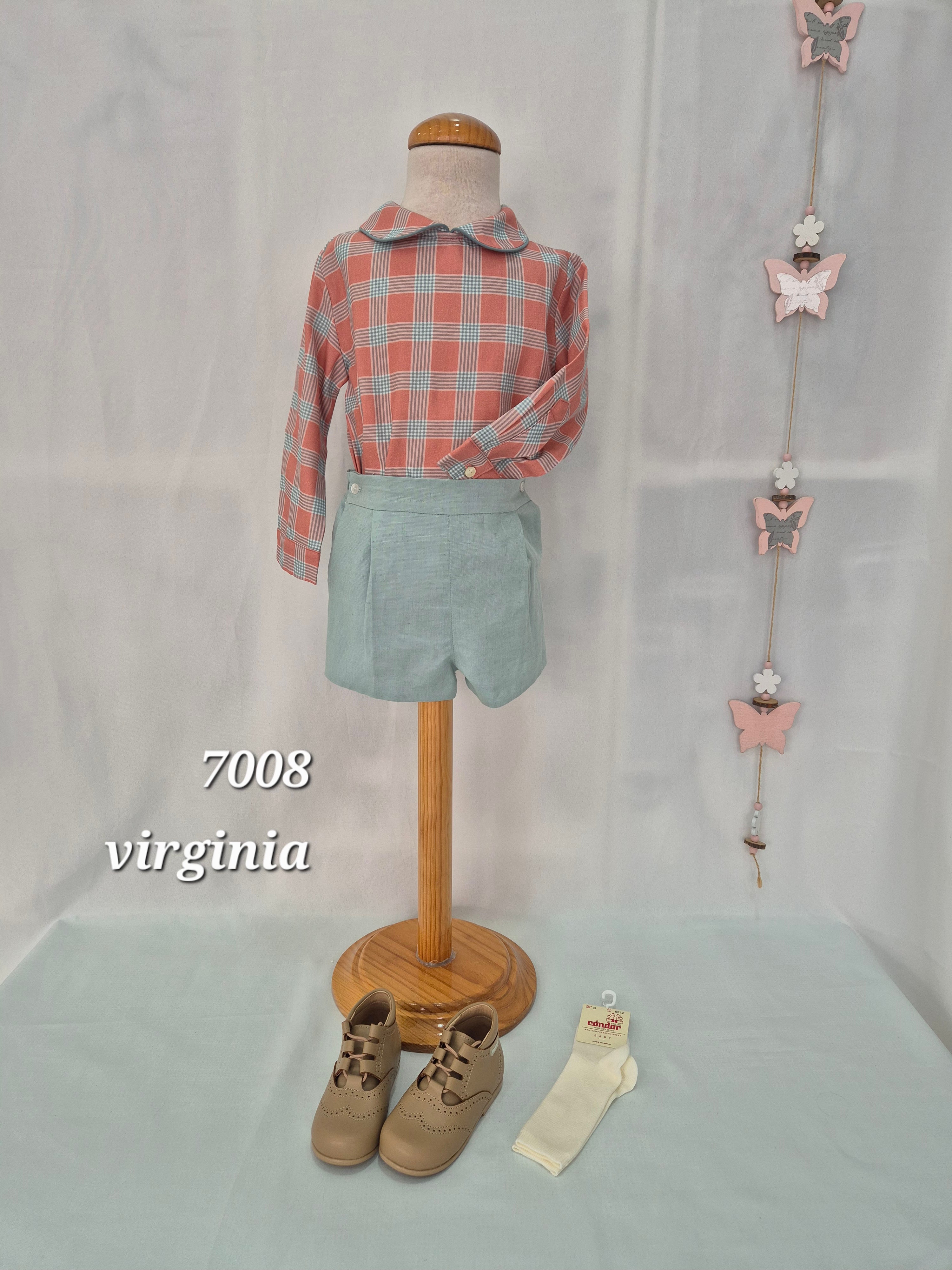Conjunto camisa y pantalón pinocho Virginia
