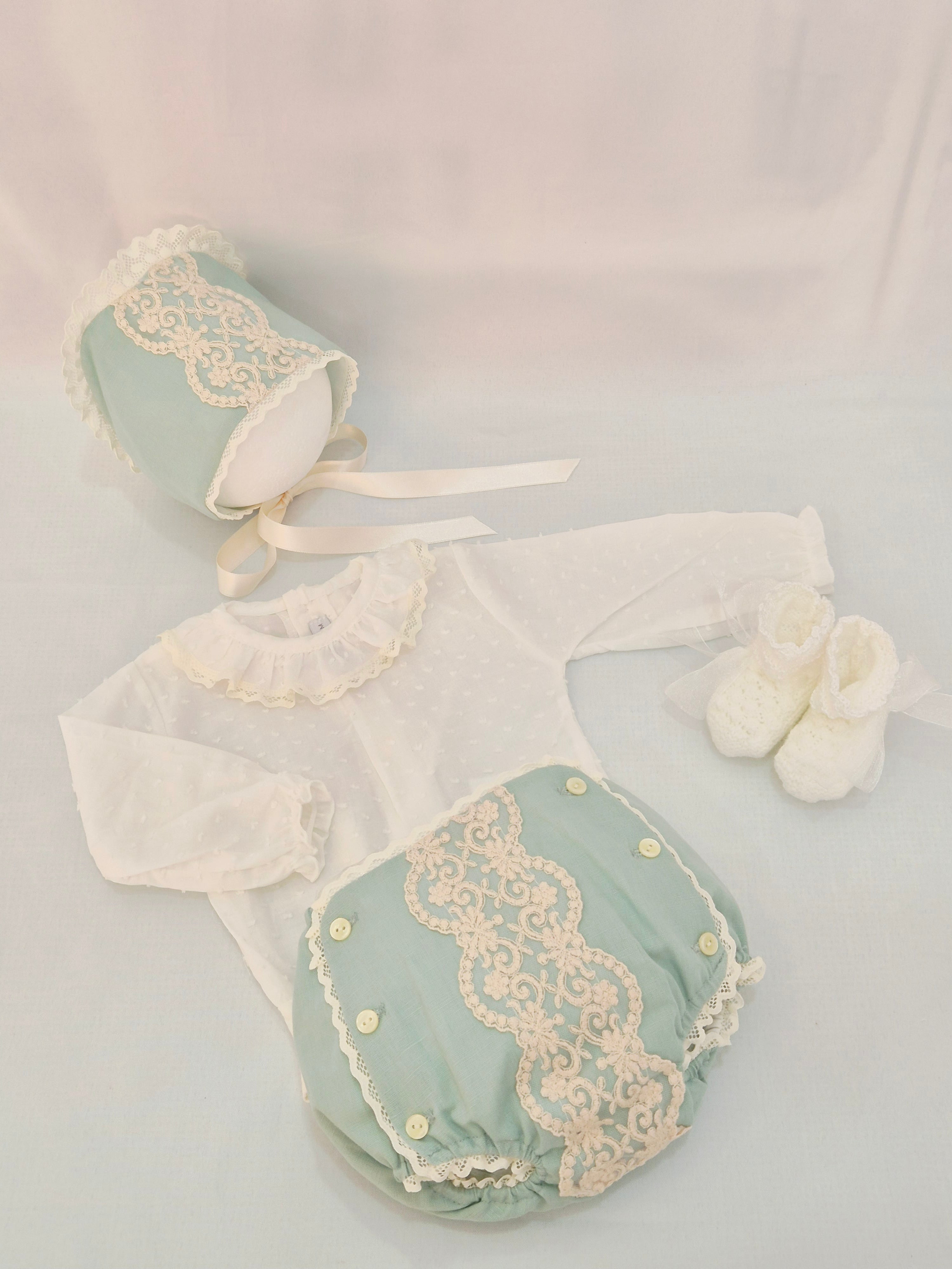 CONJUNTO BODY MANGAS LARGAS MAS CUBRE MAS CAPOTA LINO