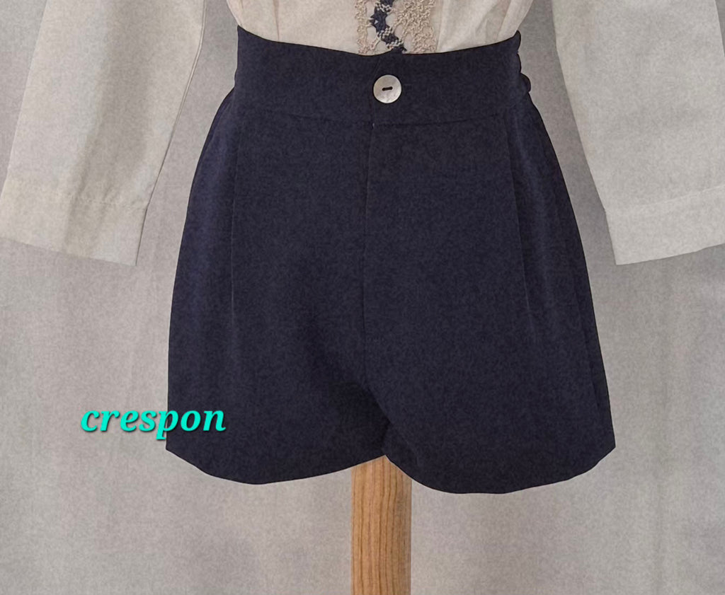 PANTALON BERMUDA CRESPÓN