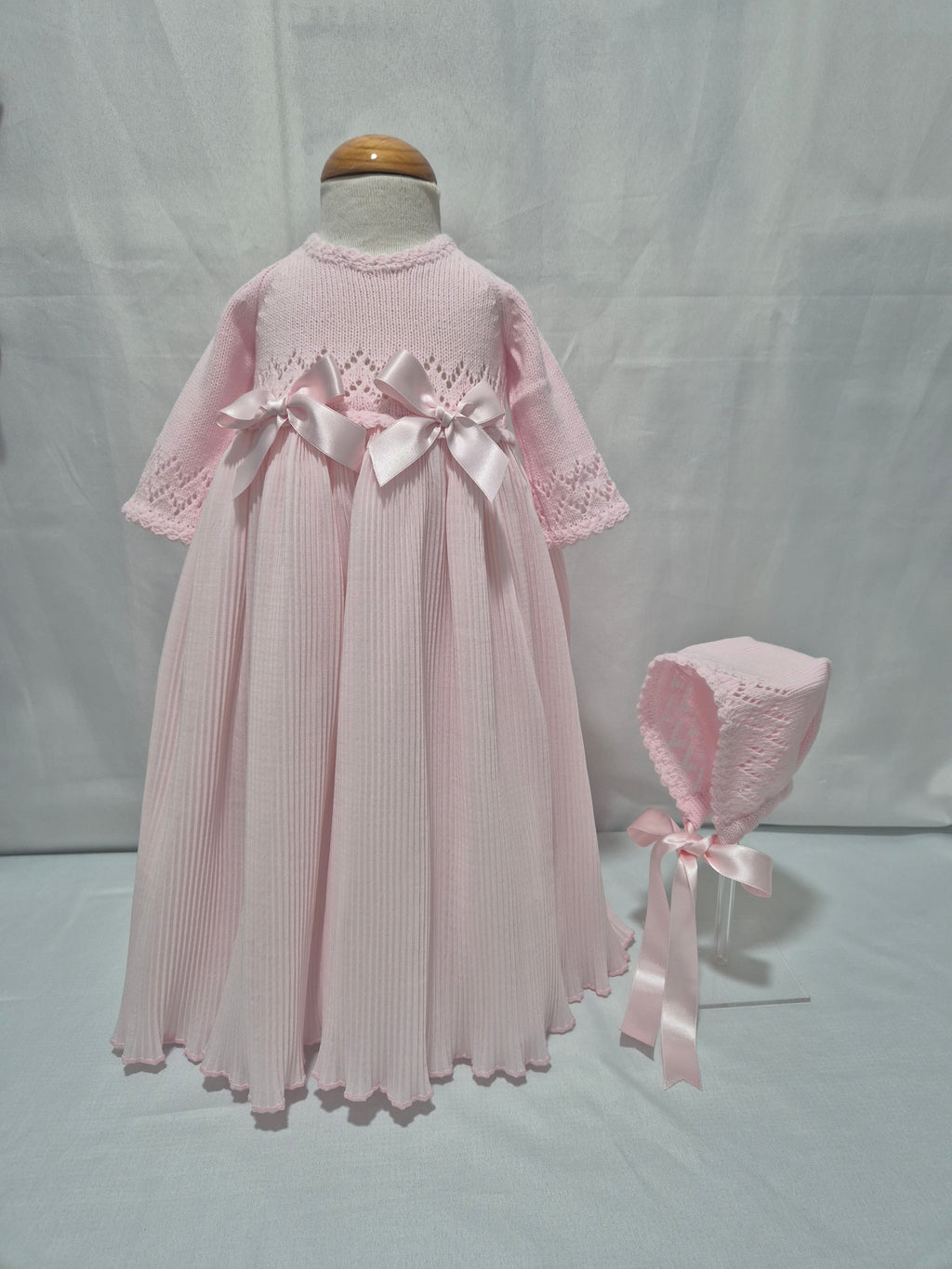 Batón cuerpo lana/hilo y capota