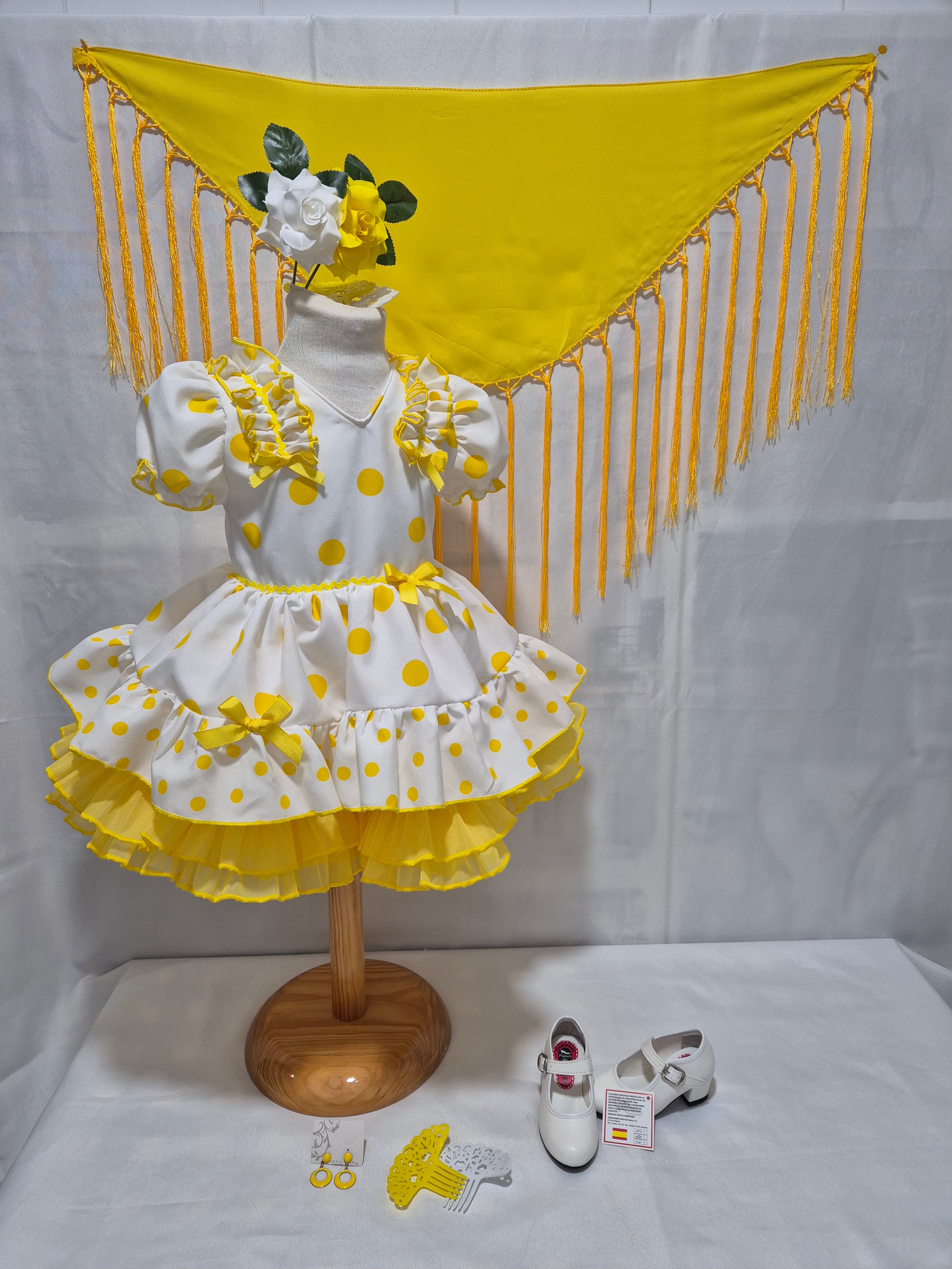 VESTIDO FLAMENCA CAN CAN