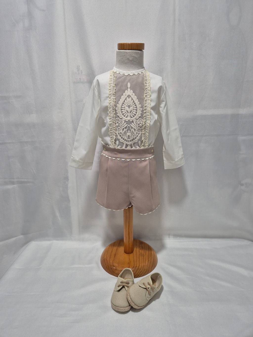 CONJUNTO FLAMENCO NIÑO BORDADO