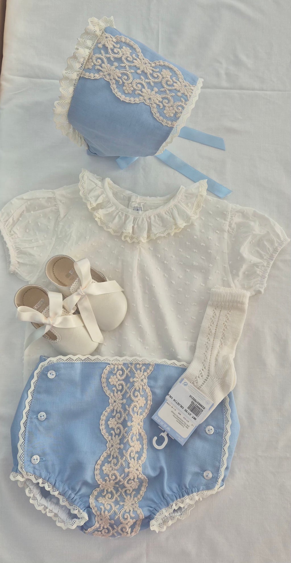 CONJUNTO BODY MANGAS CORTAS  MAS CUBRE MAS CAPOTA LINO