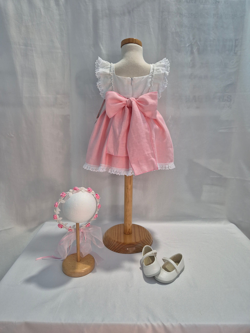 Vestido ceremonia Aroa sin mangas