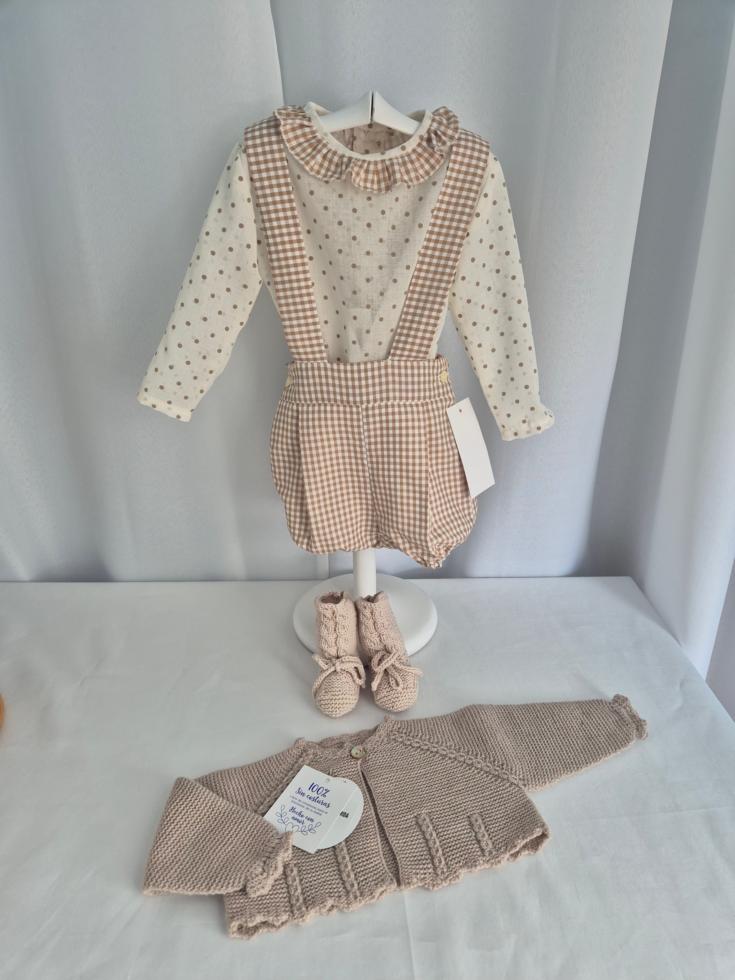 CONJUNTO CAMISA PANT GLOB TIRANTES