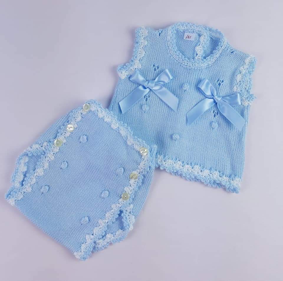 PELELE  DOS PIEZAS BODOQUES HILO