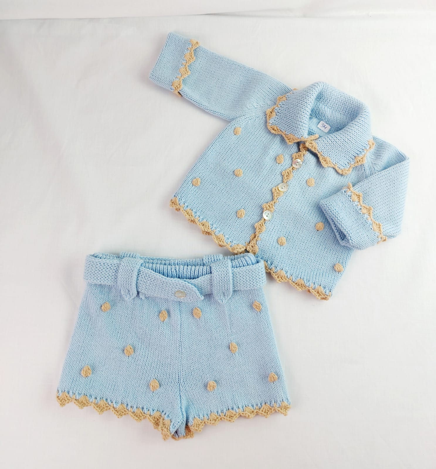 Conjunto niño lana
