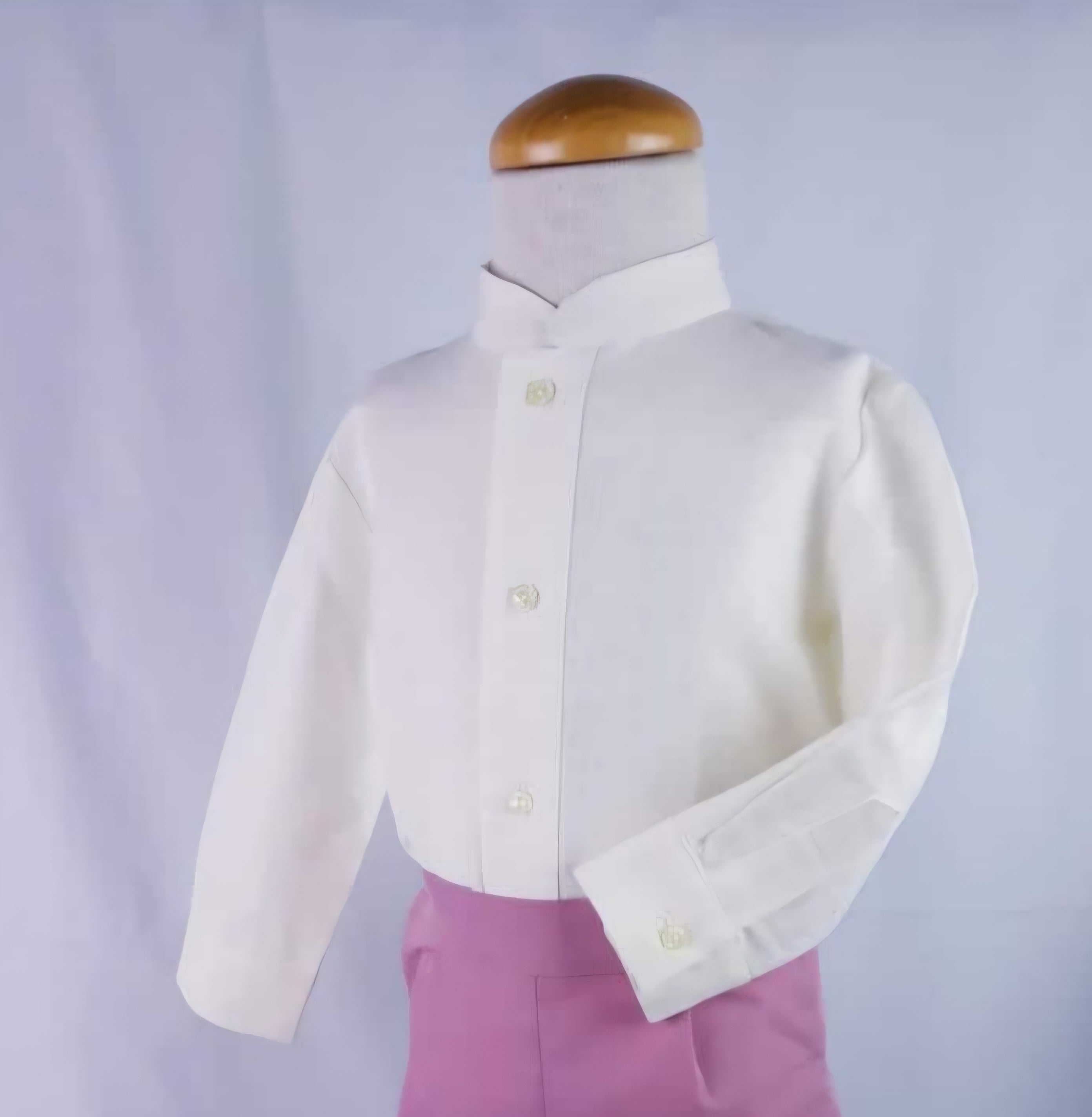 CAMISA CUELLO MAHO NIÑO LINO MANGAS LARGAS CEREMONIA