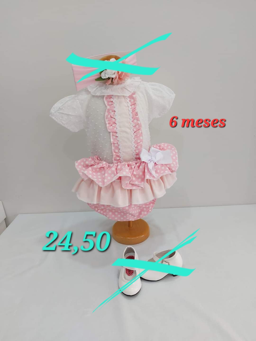 OUTLET CONJUNTO DE BRAGUITAS FLAMENCA