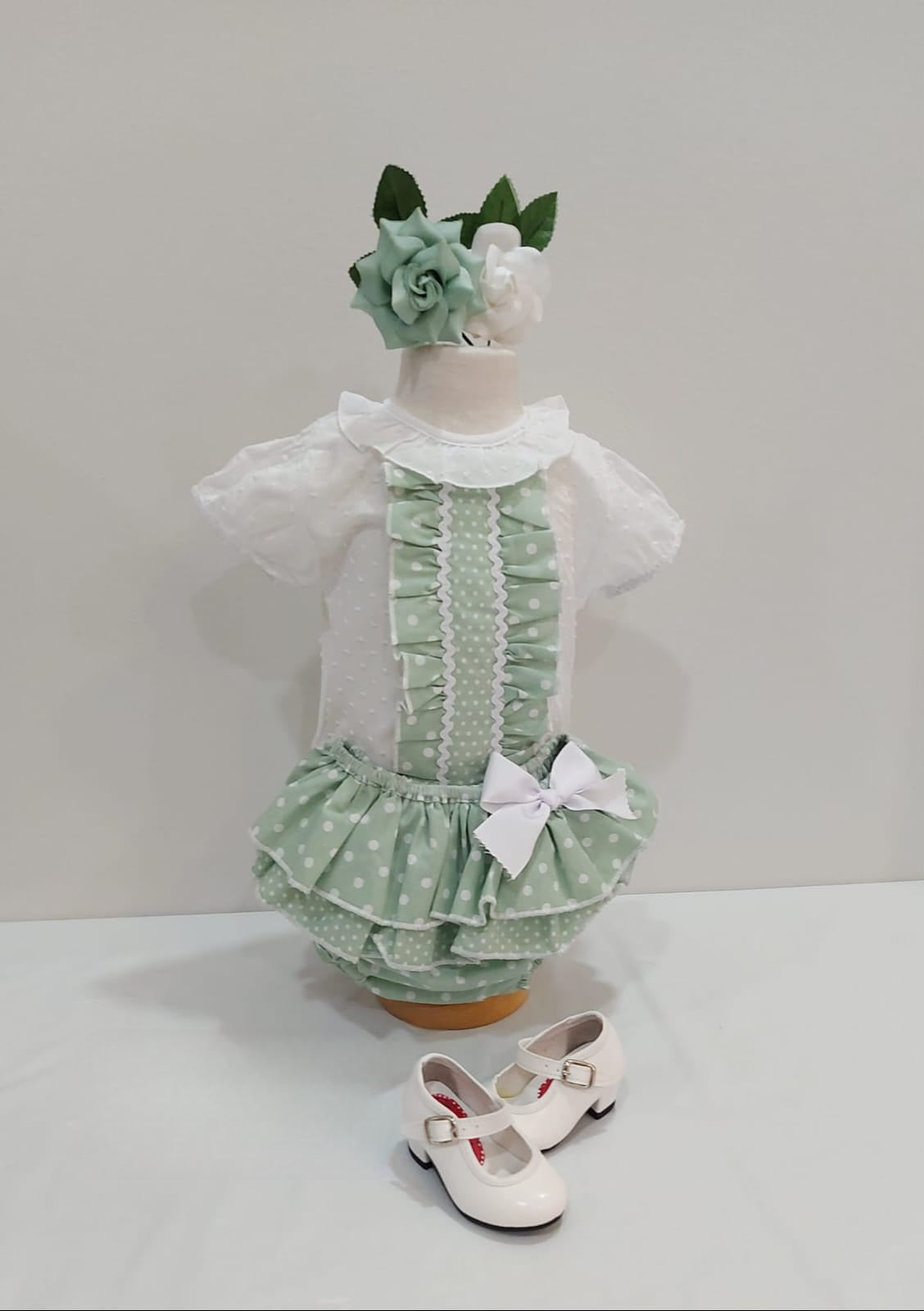 OUTLET CONJUNTO BRAGUITAS FLAMENCA