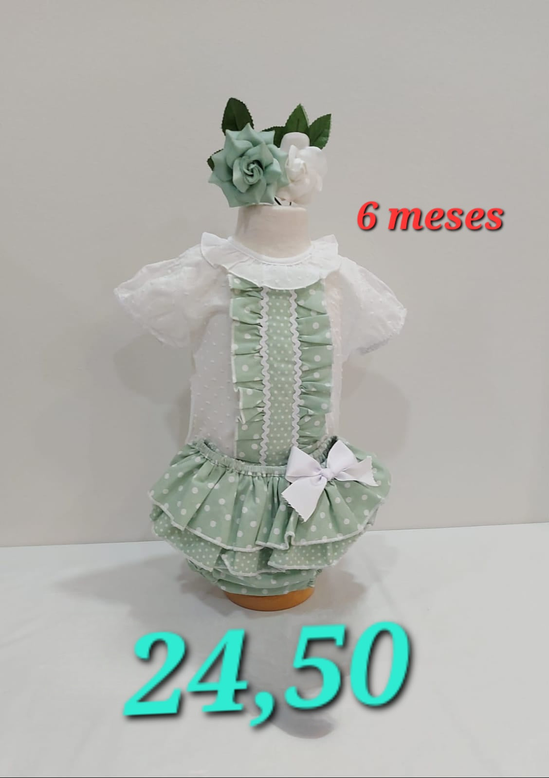 OUTLET CONJUNTO BRAGUITAS FLAMENCA