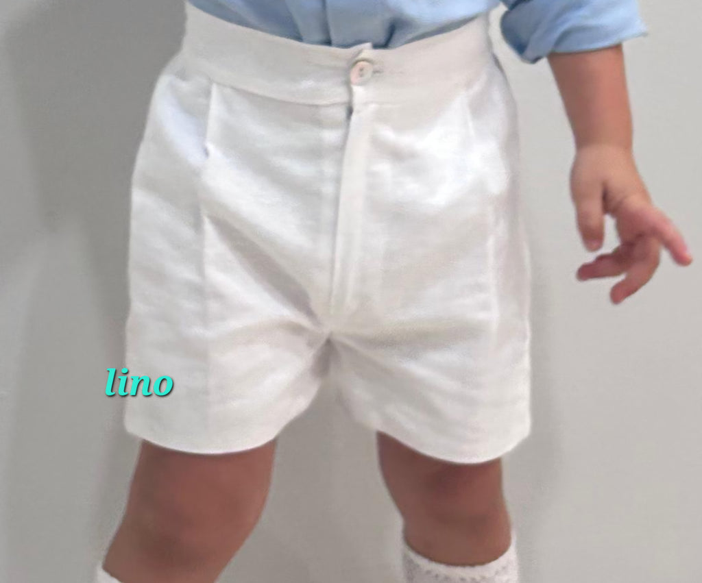 PANTALON BERMUDA LINO CEREMONIA