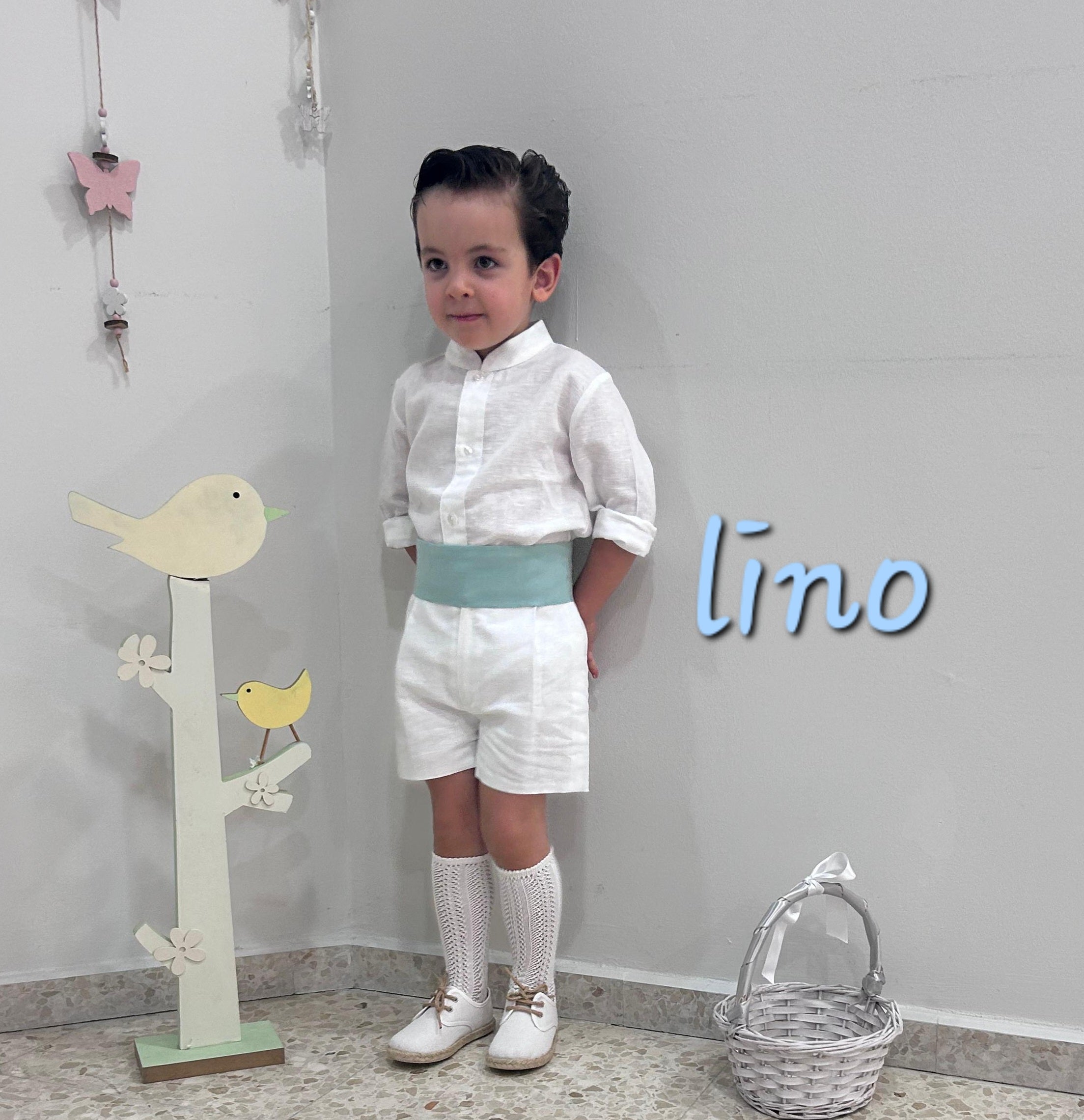 CONJUNTO LINO NIÑO FAJÍN