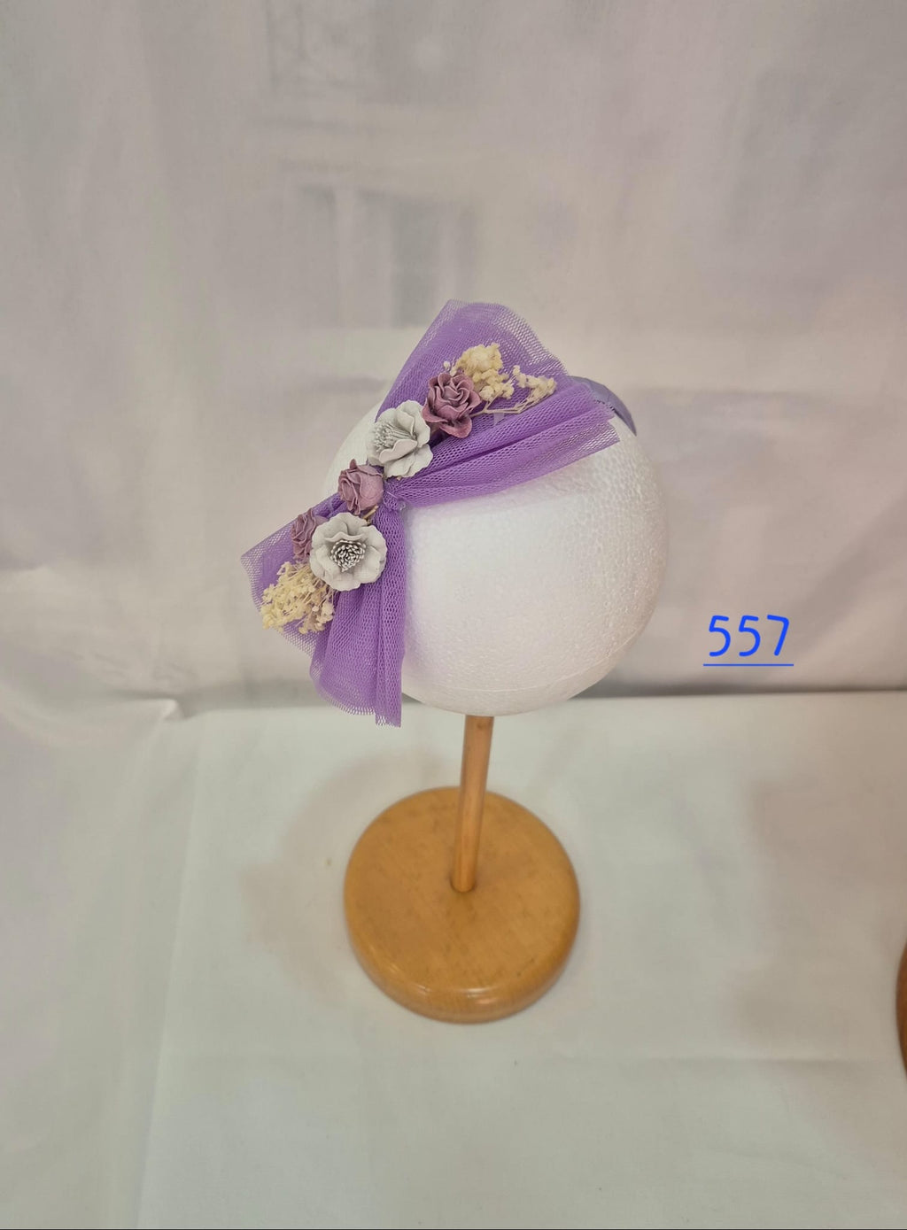 Diadema tul flor 557 tocados