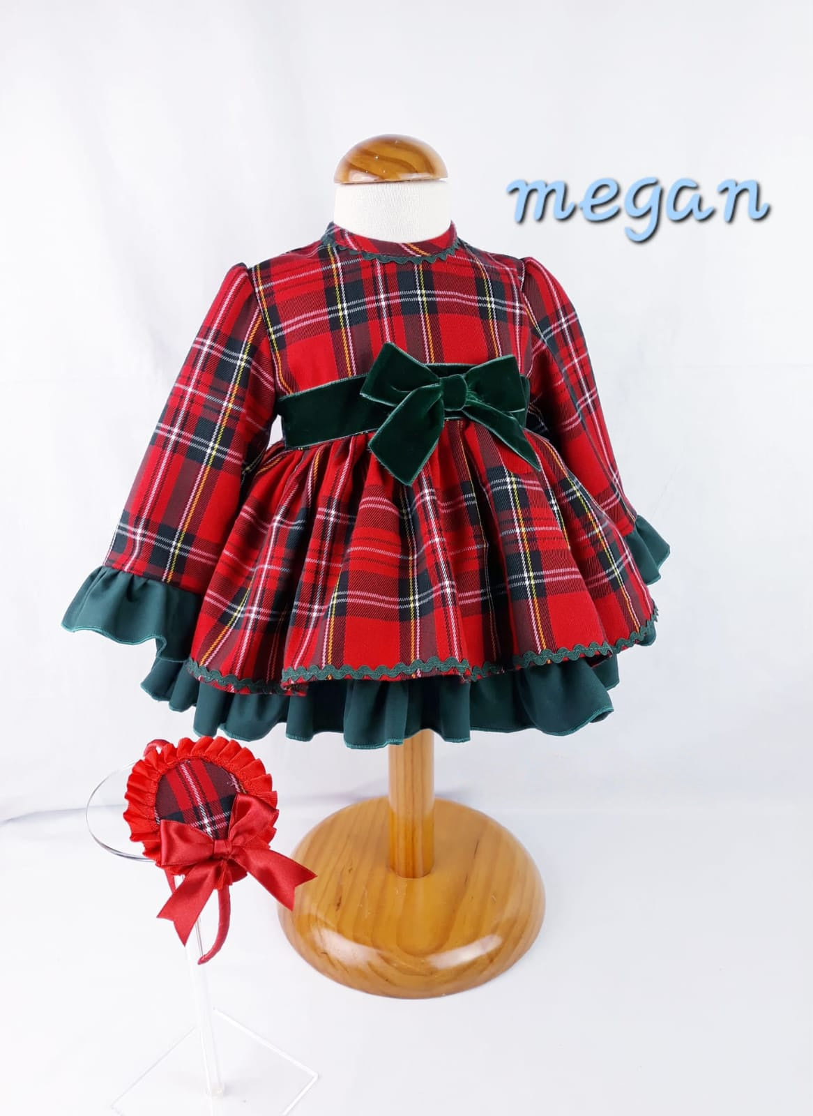 Vestido megan navidad