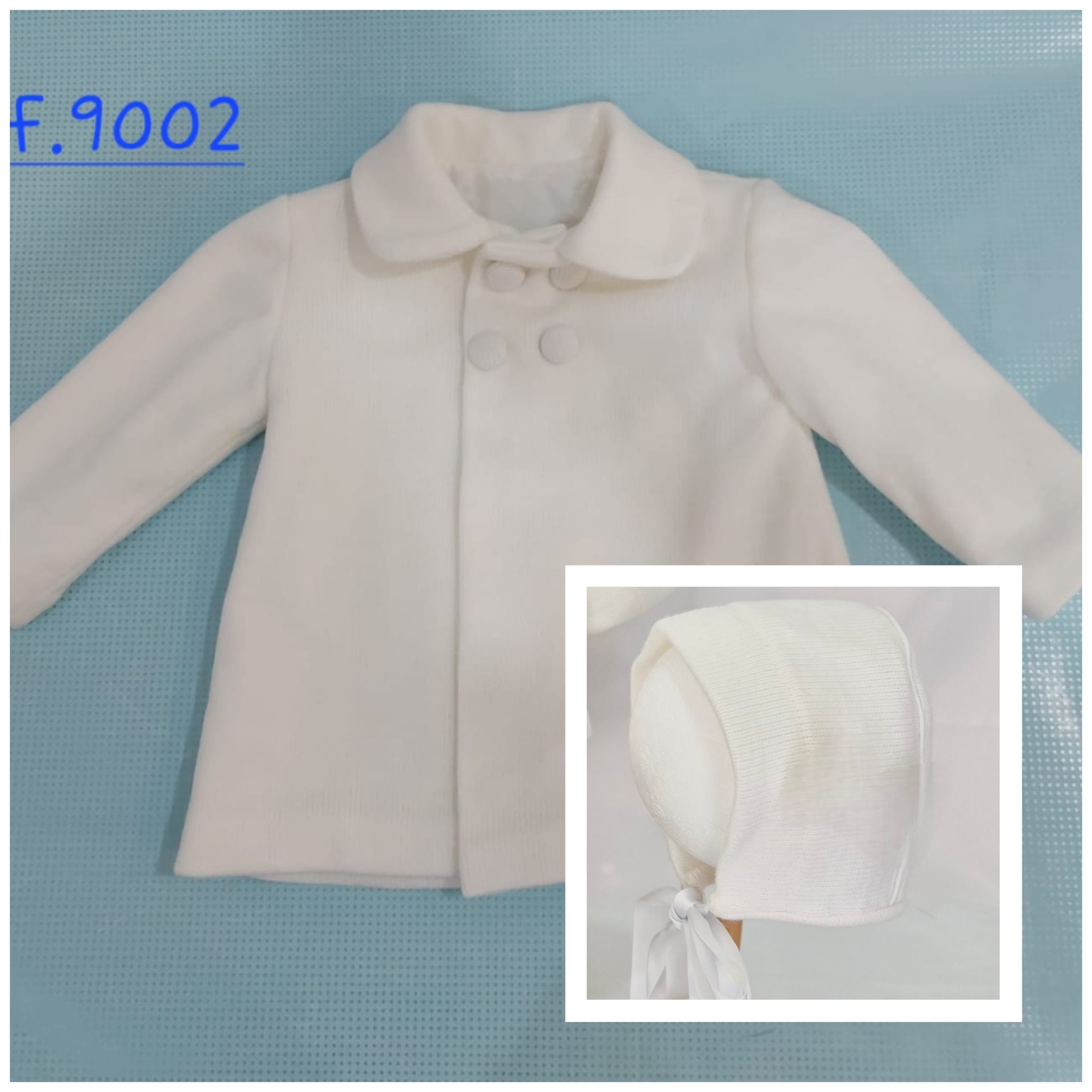 Abrigo mas capota punto niño