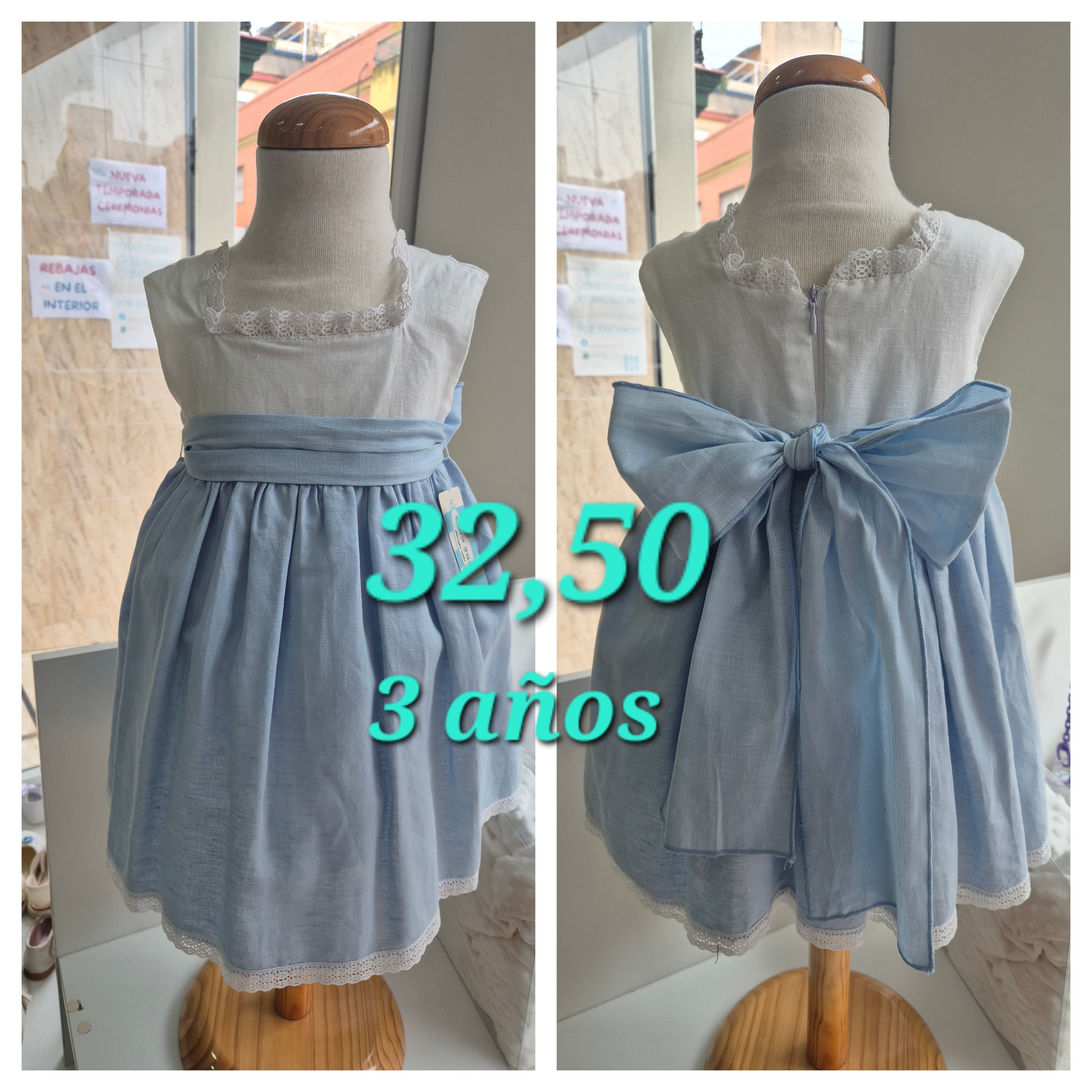OUTLET VESTIDO LINO