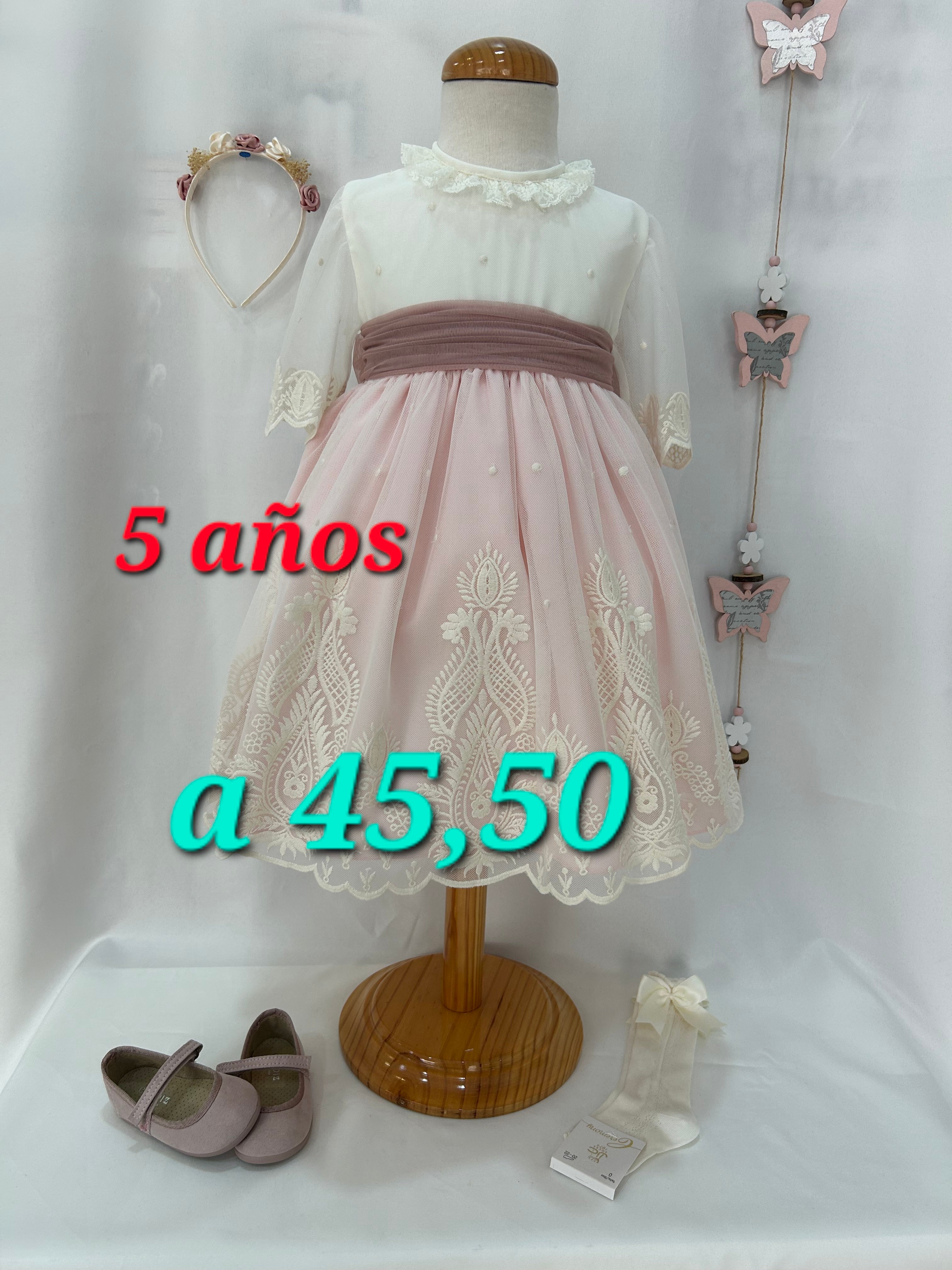 OUTLET VESTIDO BORDADO